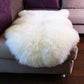 Faux Fur Rug Sheepskin Rug Runner 2'X4' Soft Sheepskin Fur Chair Couch Cover Milk White Sheepskin Area Throw Rug Runner for Bedroom Kids Nursery Living Room