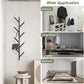 Coat Rack & Hat Rack - Wall Mounted (Black)