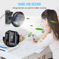 USB Powered Clip on Fan, 6 Inch Portable Fan with Cord, 3 Speeds Strong Airflow, Small Fan with Sturdy Clamp, Quiet Personal Desk Fan & Clip Fan