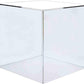 5 Sided Cube Display Box 5 Inch Square Hollow Flippable Bin One Open Side Clear Platform Display Art Pedestal Collectible Cover Showcase Stand Expo Event Wedding Reception by