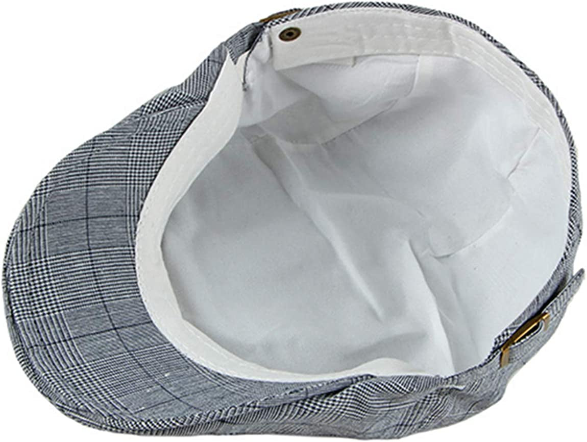 Men’S Newsboy Gatsby Hat Vintage Beret Flat Ivy Cabbie Driving Hunting Cap for Boyfriend Gift