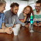 16-Inch Beautiful Lamp with Wax That Flows like Lava (Blue with Yellow/Green Wax, 16 Inch), Relaxing Night Light Nighlight Home Decor Living Room Office Bedroom Lamp for Adults, Teens, and Kids