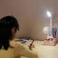 Touch LED Desk Lamp Bedside Study Reading Table Light USB Ports Dimmable Holder