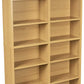 Atlantic Oskar 464 Media Storage Cabinet – Protects & Organizes Prized Music, Movie, Video Games Toys & Dolls, Trading Cards, or Sports Memorabilia Collections, PN 38435720 in Maple