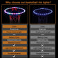 LED Basketball Hoop Lights, Remote Control Basketball Rim LED Light, 16 Color Change by Yourself, Waterproof，Super Bright to Play at Night Outdoors,Good Gift for Kids