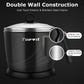 Electric Hot Pot Mini, 1.2 Liter Electric Cooker, Noodles Cooker, Electric Kettle with Multi-Function for Steam, Egg, Soup and Stew with Over-Heating Protection, Boil Dry Protection, Dual Power