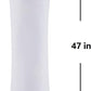 Floor Lamp for Living Room Bedrooms, Contemporary Floor Lamps with White Cloth Fabric Shade, Soft Standing Light Corner Lighting
