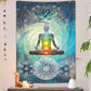 Chakra Vertical Tapestry, Seven Chakra Yoga Meditation Zen Decor Tapestry Wall Hanging for Bedroom, Hippie Lotus Spiritual Tapestries Poster Beach Blanket College Dorm Home (40W X 60H)