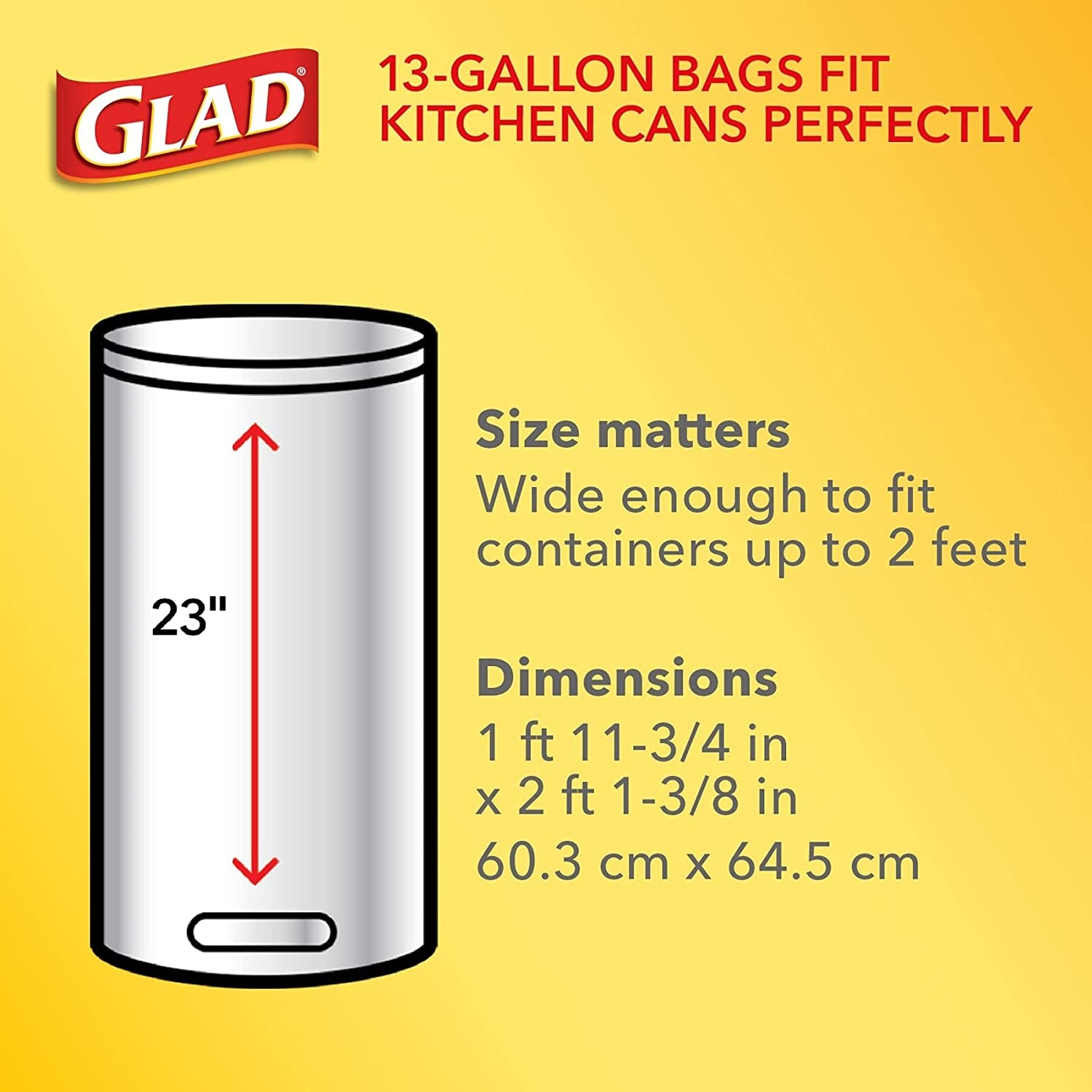 Trash & Food Storage Forceflex Protection Series Tall Trash Bags, 13 Gal, Gain Moonlight Breeze with Febreze, 110 Ct (Package May Vary)