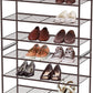 3-Tier Stackable Shoes Rack Storage Shelf, Bronze