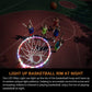 LED Basketball Hoop Lights, Remote Control Basketball Rim LED Light, 16 Color Change by Yourself, Waterproof，Super Bright to Play at Night Outdoors,Good Gift for Kids