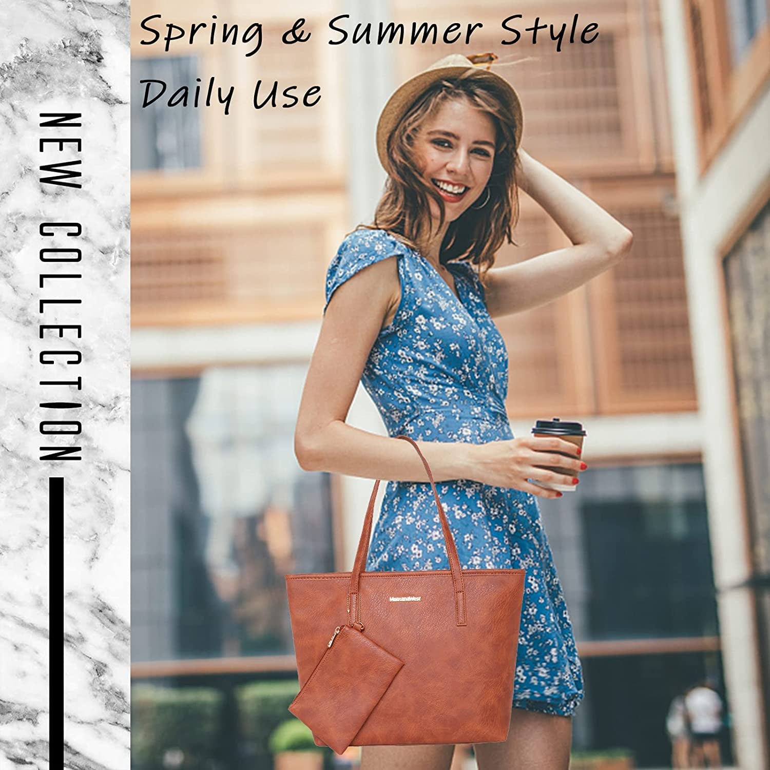 Tote Bags Vegan Leather Purses and Handbags for Women Top Handle Ladies Shoulder Bags