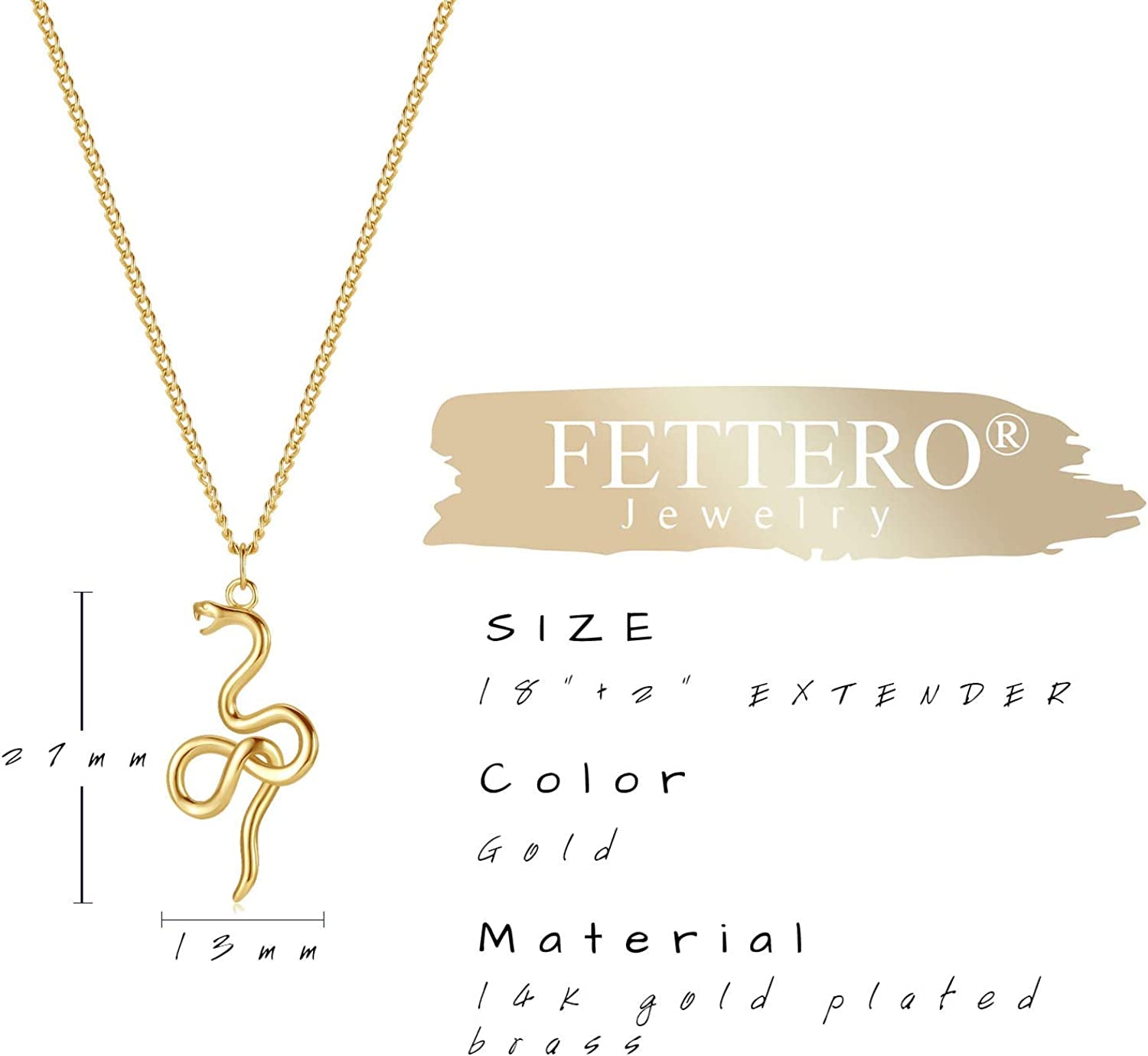 Animal Necklaces for Women Gold Butterfly Bird Cat Elephant Snake Bull Pendant Dainty Chain 14K Gold Plated Minimalist Simple Cute Jewelry Gift