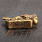 1.5Inch Fengshui Good Luck Chinese Antiques Collectible Pure Bronze Brass God Folk Exorcise Evil Chinese Zodiac Dragon Amulet Pendant Figurine Wealth Lucky Figurine Gift & Home Decor