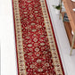Noble Sarouk Red Persian Floral Oriental Formal Traditional Rug 2X7 (2'3" X 7'3" Runner) Easy to Clean Stain Fade Resistant Shed Free Modern Contemporary Transitional Soft Living Dining Room Rug