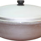 USA 17.9Qt JUMBO Traditional Colombian Caldero (Dutch Oven) for Cooking and Serving, Silver, 17.9 Quart