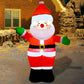 5 FT Christmas Inflatables Santa Claus Outdoor Christmas Decorations Clearance Blow up Yard Decor with LED Lights for Xmas Holiday Party Indoor Garden Lawn Décor