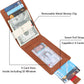Slim Minimalist Front Pocket Wallet with Money Clip for Men, Genuine Leather RFID Blocking