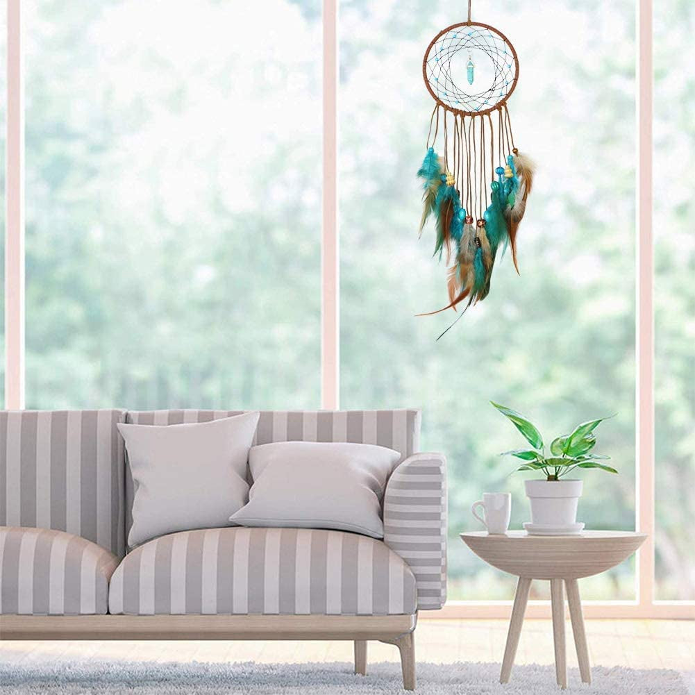Dream Catcher ~ Handmade Traditional Feather Wall Hanging Home Decoration Decor Ornament Craft