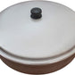 USA 17.9Qt JUMBO Traditional Colombian Caldero (Dutch Oven) for Cooking and Serving, Silver, 17.9 Quart