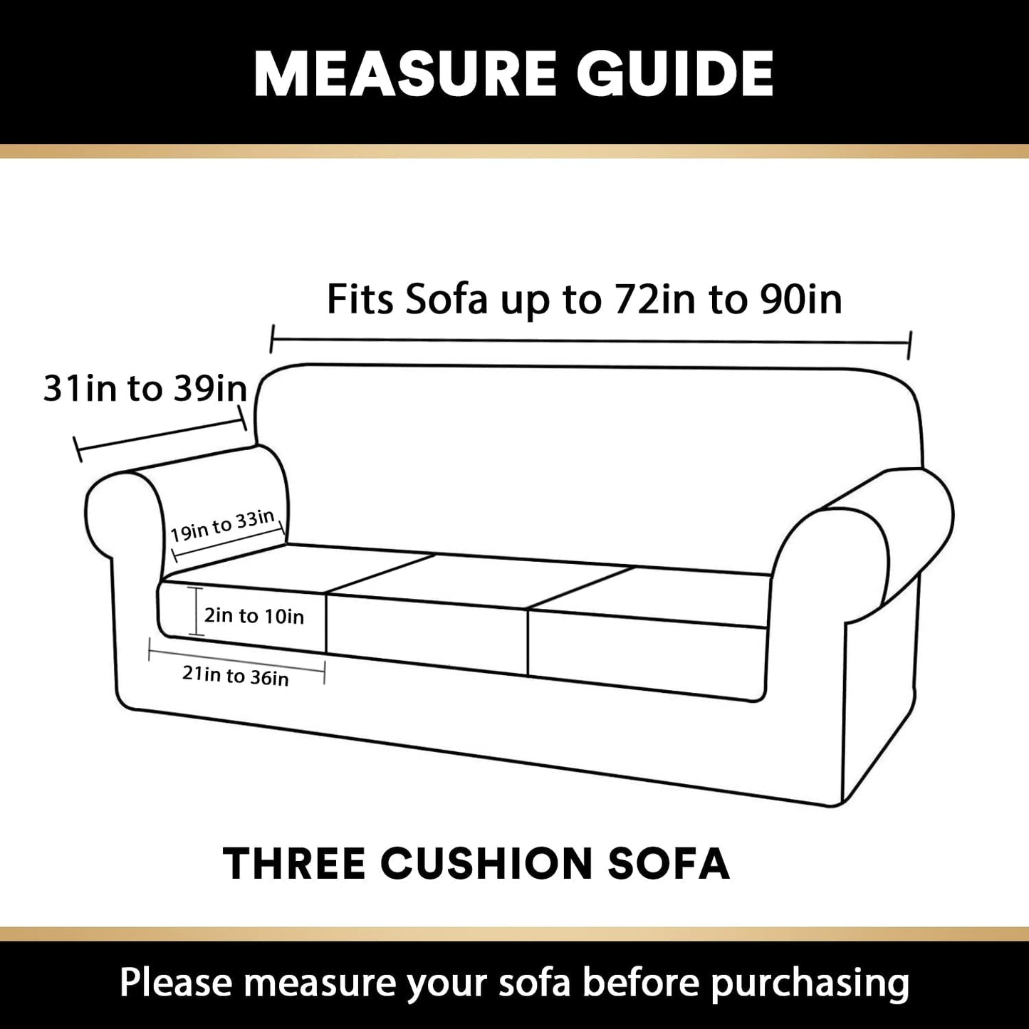 4 Pieces Sofa Covers Stretch Velvet Couch Covers for 3 Cushion Sofa Slipcovers Soft Sofa Slip Covers Furniture Covers with 3 Individual Seat Cushion Covers, Machine Washable (Large, Blue)