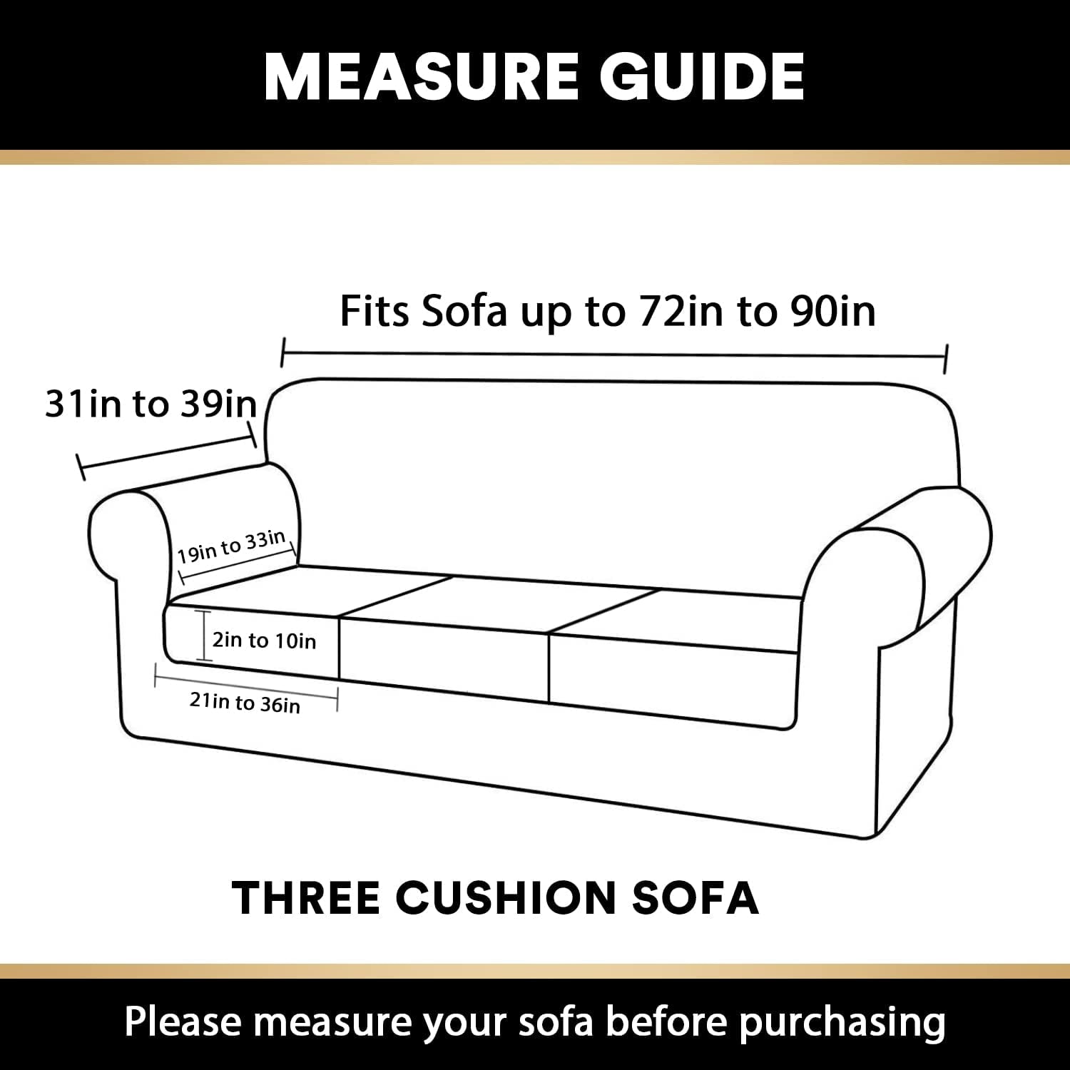 4 Pieces Sofa Covers Stretch Velvet Couch Covers for 3 Cushion Sofa Slipcovers Soft Sofa Slip Covers Furniture Covers with 3 Individual Seat Cushion Covers, Machine Washable (Large, Blue)