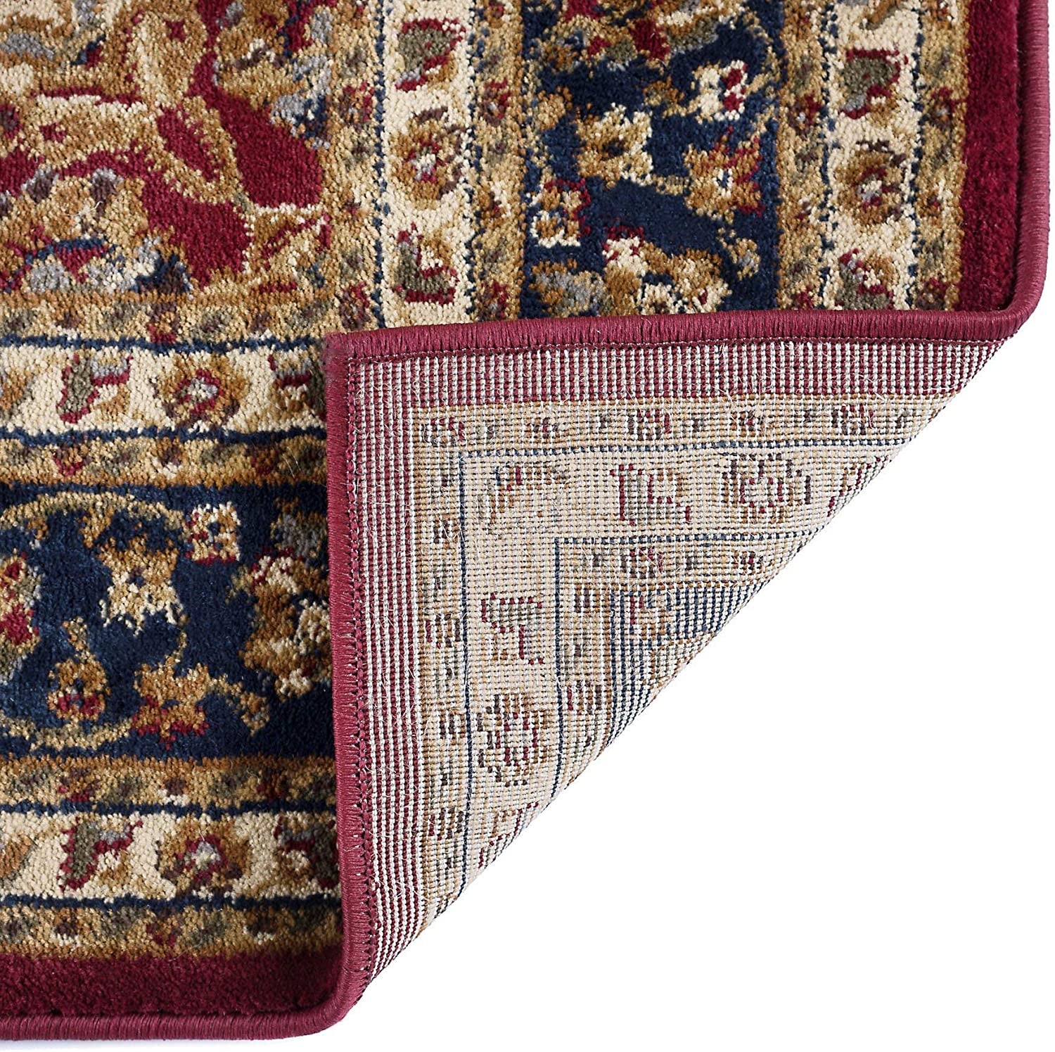 Kirsten Traditional Oriental Red Scatter Mat Rug, 2' X 3'