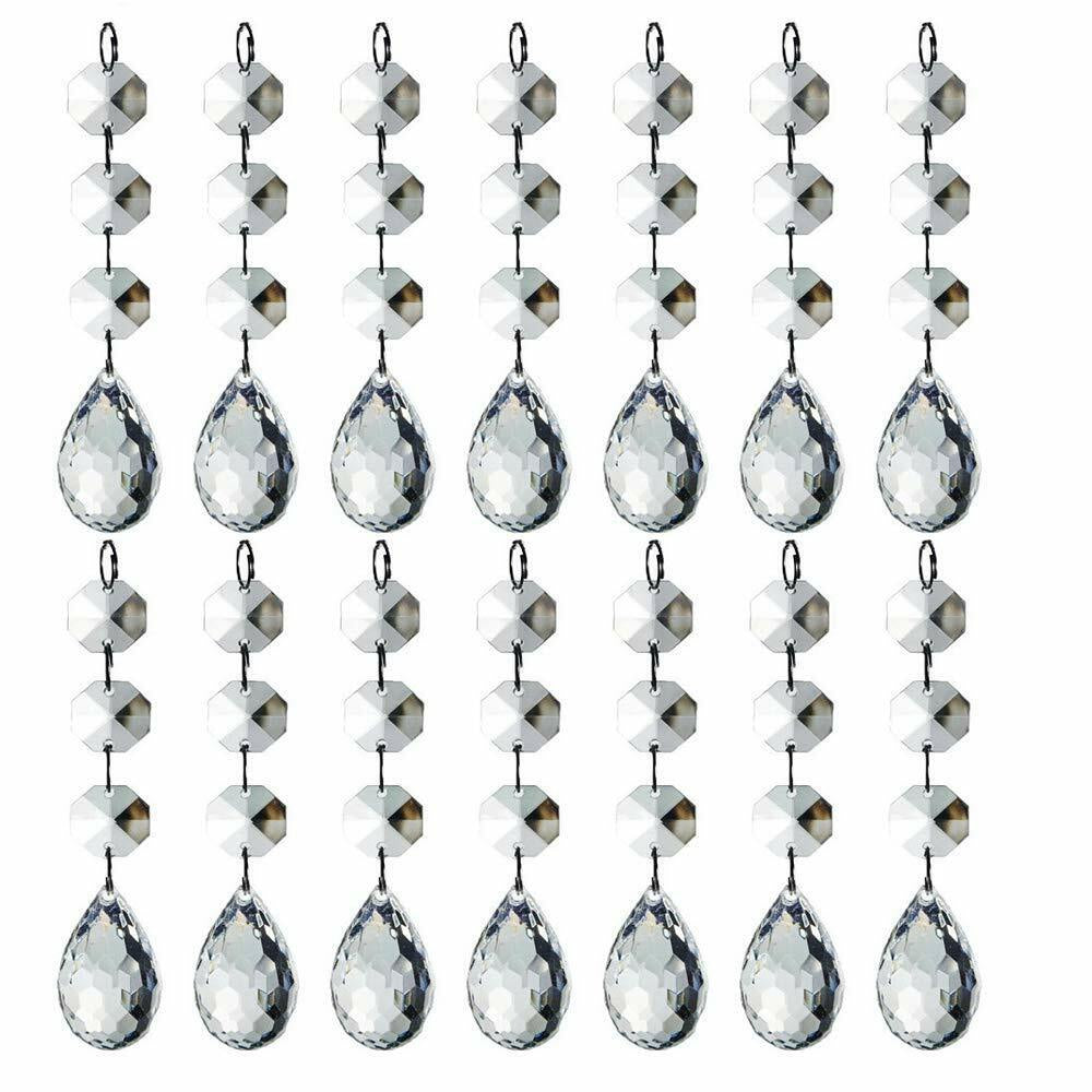 30Pcs Christmas Drops Ornaments Festival Party Xmas Tree Hanging Decorations