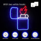 Lighter Shaped Neon Light Sign Blue Red Light Neon Sign Cool Cigarette Lighter Neon Light for Wall Decor Light for Internet Cafe Gaming Room Man Cave Decoration
