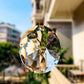 60Mm round Glass Crystal Prism Suncatcher Faceted Glass Hanging Home Decor Gift