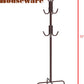 Standing Coat and Hat Hanger Organizer Rack, Bronze