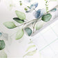 93042 Peel and Stick Wallpaper Green/White Eucalyptus Leaf Floral Wall Mural Home Nursery Boho Decor 17.7In X 32.8Ft