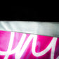 Decorative Wall Tapestry,Bad Bitches Only Words in Neon Light for Bedroom Living Room Outdoor,51Hx60L Inch