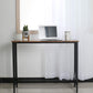 Industrial Console Table, Sofa Table for Living Room，Hallway，Entryway, Entrance Hall, Corridor - Wood Look Metal Frame 38.6" L X 11.8" W X 30.7H - Rustic Brown