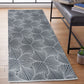 Boho Kitchen Runner Rug 2' X 4' Indoor Outdoor Area Rugs Cotton Woven Throw Rugs Washable Reversible Runners for Hallway Entryway Bathroom Laundry Farmhouse(Grey/Apricot Leaf)
