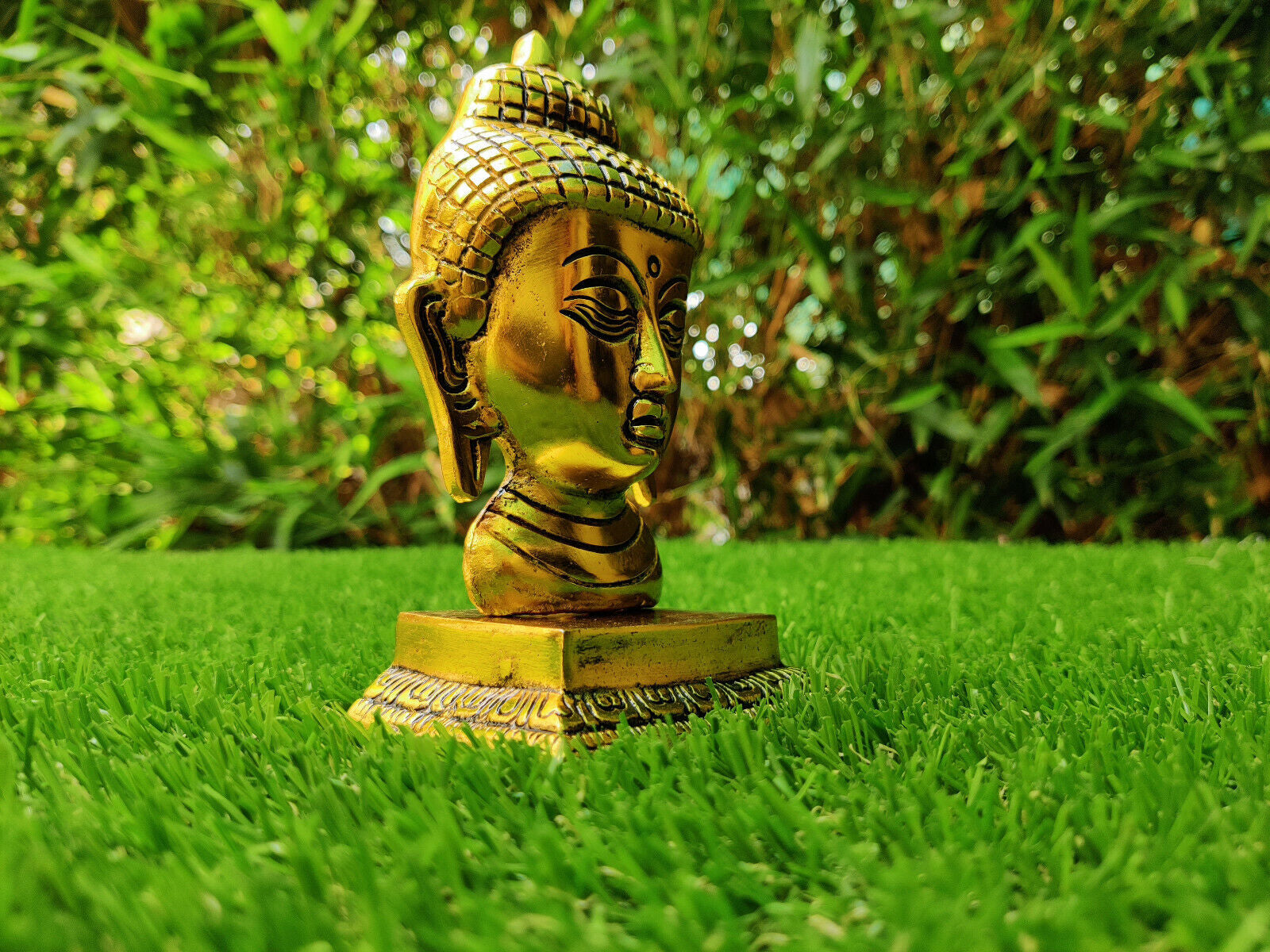 Buddha Statue Figurine Theravada Home Car Dashboard Decor Buddhism Nonbreakable