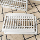 IRIS USA Dog Playpen, Exercise Pet Playpen 2 Add-On Panels, 24" H, White