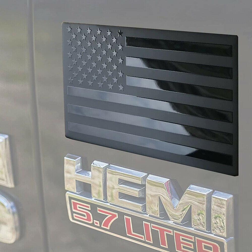 2PC American Flag Car Adhesive Decal 3X5 Heavy Duty for Car Truck SUV Waterproof