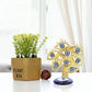 Golden Turkish Evil Eyes Tree with Blue Evil Eye Base for Home Decor Luck Gift