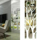 Modern Tree Mirror Decal Art Mural Wall Stickers Removable DIY Home Decorations