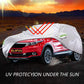 Bliifuu Car Cover,Suv Protection Cover Breathable Outdoor Indoor for All Season All Weather Waterproof/Windproof/Dustproof/Scratch Resistant Outdoor UV Protection Fits SUV Car (190''Lx75''Wx72''H)