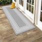 Indoor Doormat Runner Rug for Hallway 20"X59" Long Kitchen Rug Runner Non Slip Absorbent Mud Trapper Mats Washable Rug Runner Indoor Area Rug Runner for Kitchen Hallway Entryway