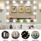 Hollywood Led Vanity Lights Strip Kit, with 14 Dimmable Light Bulbs for Full Body Length Mirror and Bathroom Wall Mirror, Plug in Mirror Lights with Power Supply, White (No Mirror Included)