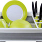 Collapsible Dish Drying Rack RV Accessories Camper Accessories for inside Kitchen Collapsible Drying Dish Storage Rack Camper Accessories for Travel Trailers (Normal)