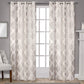 - EH8246-01 2-96G Augustus Metallic Grommet Top Panel Pair, 54X96, Off-White, 2 Piece
