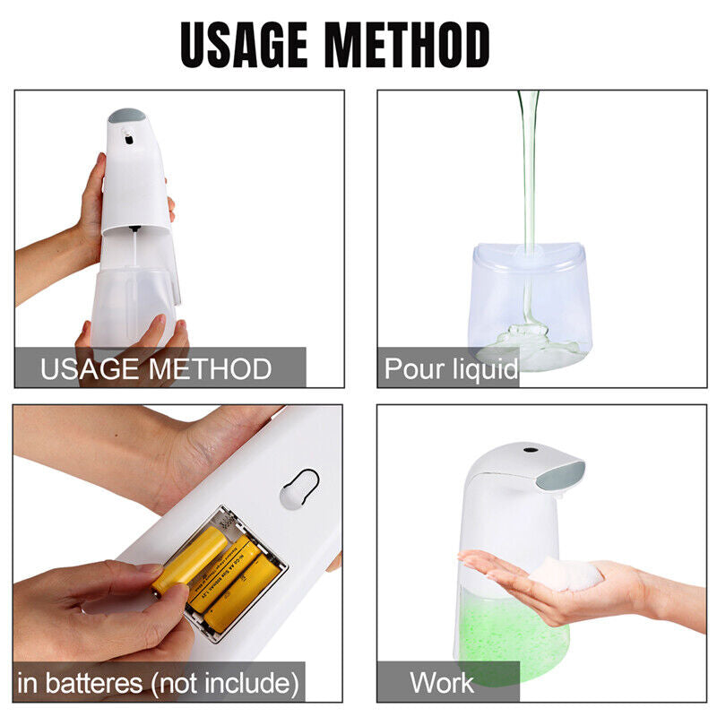 Automatic Foaming Soap Dispenser Sanitizer Hands Touchless Liquid Dispenser New