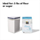 Good Grips POP Container – Airtight 4.4 Qt for Flour and More Food Storage, Square, Clear