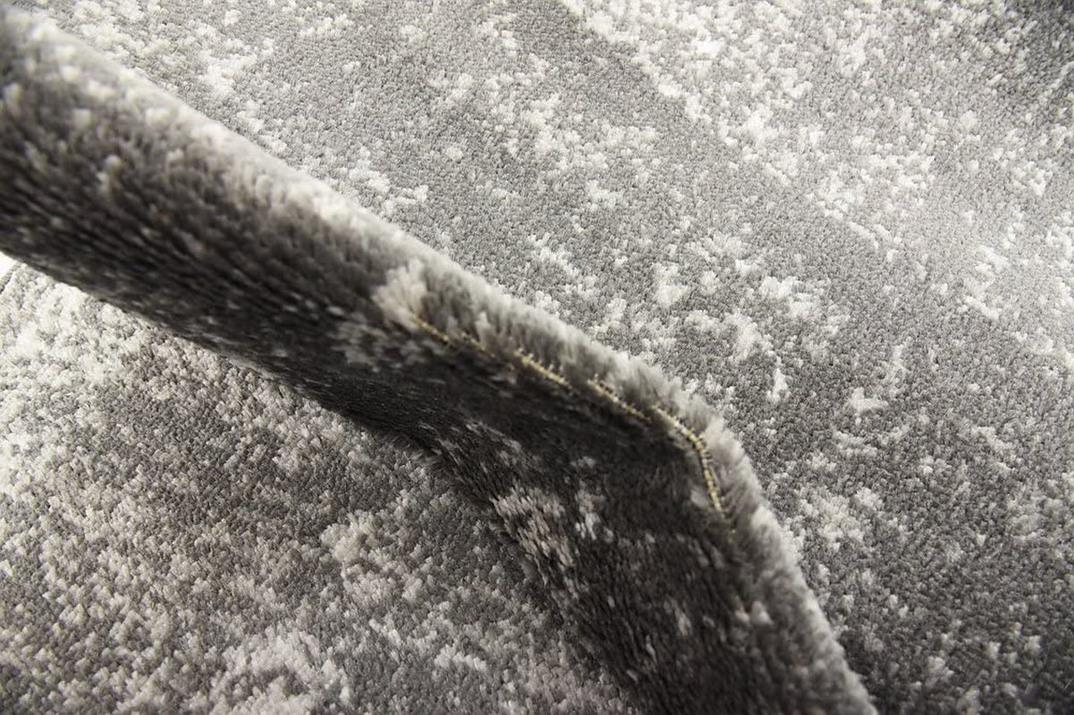 Sofia Collection Traditional Vintage Dark Gray Runner Rug (2' X 7')