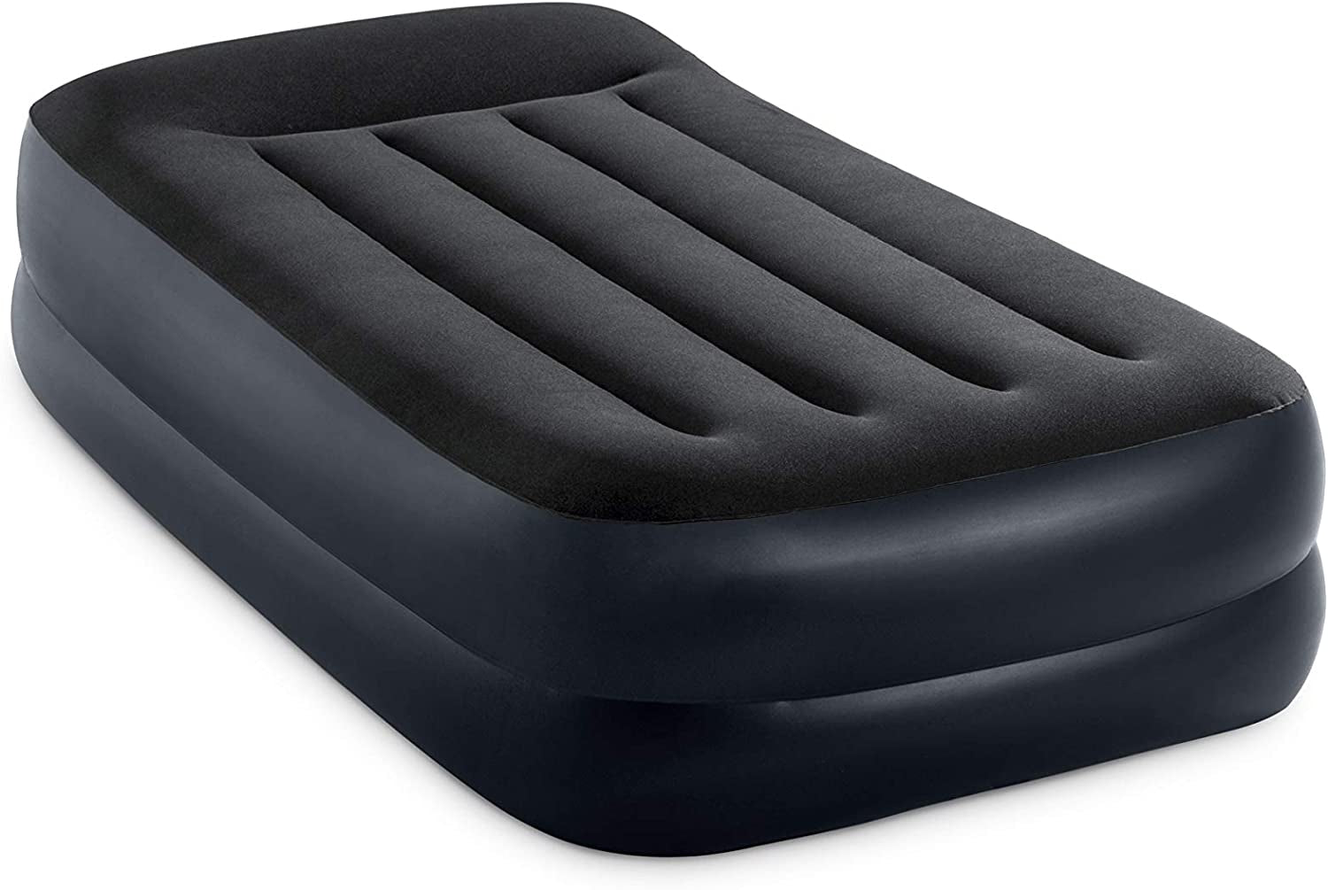 Dura-Beam Series Pillow Rest Raised Air Mattress with Internal Pump
