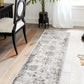 Sofia Collection Traditional Vintage Gray Runner Rug (2' X 7')